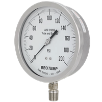 Series PR 40/60 Heavy-Duty Repairable Stainless Gauge